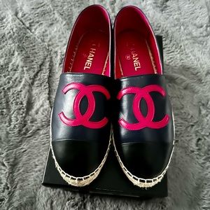 Chanel Leather Espadrilles Size 41